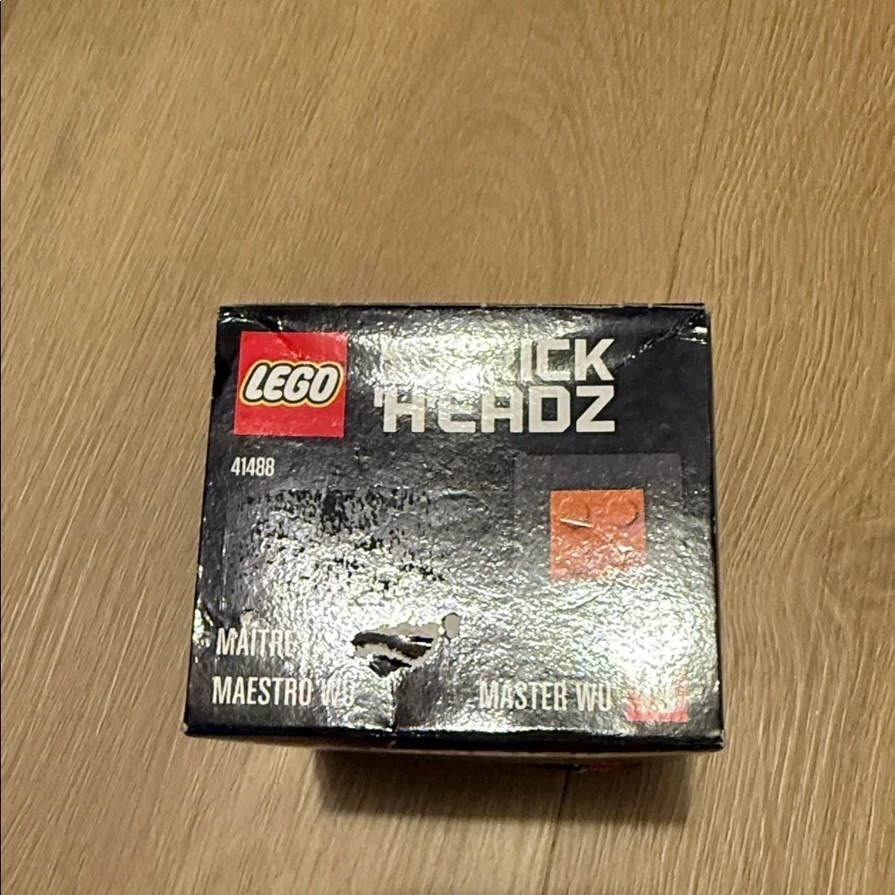 Lego Brick Headz ninjago Master Wu set 41488 new in sealed box 89 pieces rare